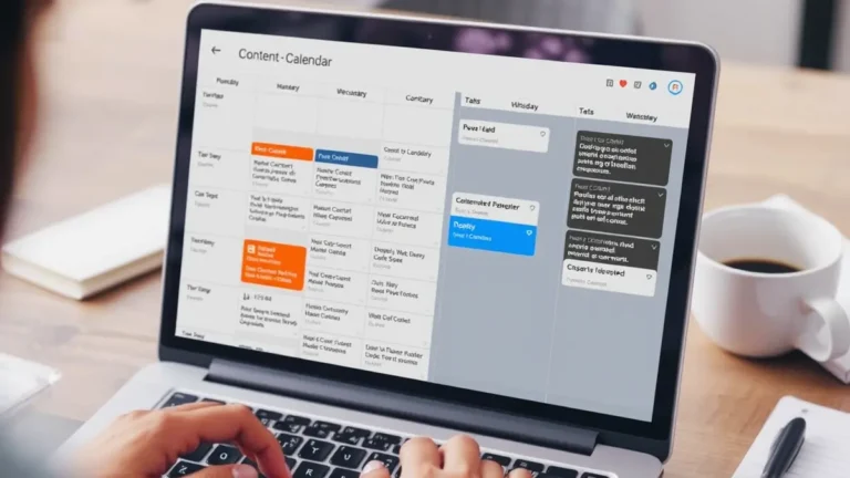 Editorial Calendar Framework A Content Marketing Template - illustration 1